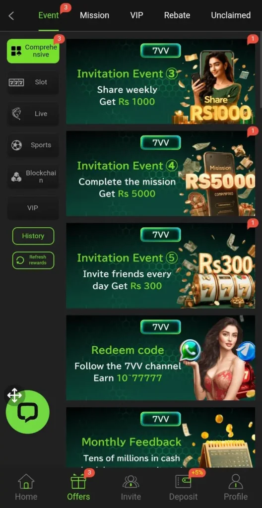 7VVBET Game